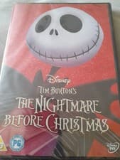 Image of Disney Tim Burton's the Nightmare Before Christmas DVD New & Sealed