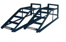 Image of 2x Heavy Duty 2 Ton Tonne Metal Car Ramp Van Ramps Lifting Garage