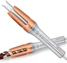 Image of Automatic Hair Curler, 25mm Curling Iron with 3 Temperature, 10mins Auto Shut-O