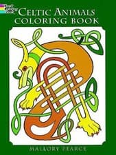 Image of Celtic Animals Coloring Book by Mallory Pearce (English) Paperback Book