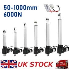 Image of 6000N Linear Actuator 12V DC Electric Linear Motor for Door opener 50-1000mm UK