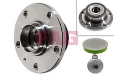 Image of FAG 713610960 Wheel Bearing Kit Rear Fits Audi A3 Q2 Seat Altea Skoda VW