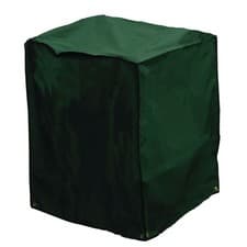 Image of Bosmere Protector 6000 Small Square Fire Pit Cover Storm Black Dark Green