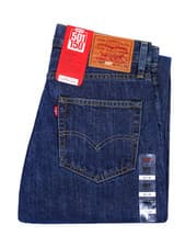 Image of Levis 501 Mens Original Straight Fit Regular Leg Denim Jeans New