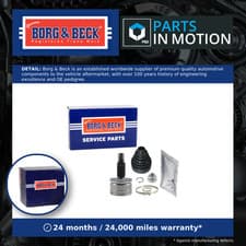 Image of CV Joint Front Outer BCJ1339 Borg & Beck C.V. Driveshaft 49500D7060 49500D7180