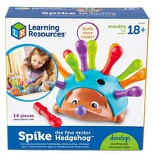 Image of Learning Resources | Spike The Fine Motor Hedgehog | Educational Activity Set