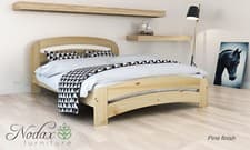 Image of Nodax Super King Size Solid Wooden Pine Bed Frame For Adults "F10" Easy Assembly
