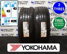 Image of X2 235/55R18 235 55 18 100V YOKOHAMA BLUEARTH NEW TYRES *GREAT A RATED!* (SJ107)