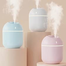 Image of Air Aromatherapy Purifier LED Essential Oil Humidifier Ultrasonic Aroma Diffuser