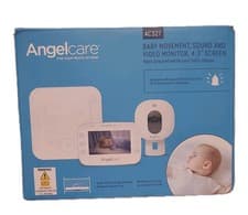 Image of Angelcare 3-in-1 VIDEO MOVEMENT SOUND AC327 Baby Monitor & WIRELESS SENSOR PAD