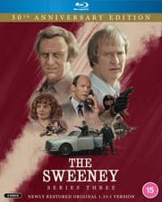 Image of The Sweeney: Series Three Blu-ray (2025) John Thaw cert 15 4 discs ***NEW***