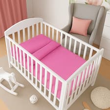 Image of Baby Bedding Set Crib 120x90cm 2pc | Nursery Bedding to fit Cot Bed