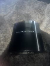 Image of Sony PlayStation 3 Slim Console Black 120GB Unit Only VG Working Condition