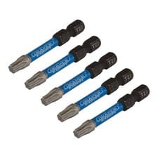 Image of Draper T27 x 50mm Impact ScrewDriver Bit 5Pk IMBH/TX50/5