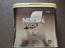 Image of Nescafe Gold Instant Coffee Tin 750g Dented