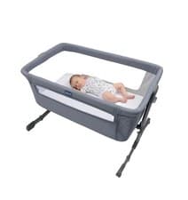 Image of CHICCO NEXT2ME ESSENTIAL BEDSIDE CRIB IN STONE