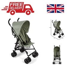 Image of Lightweight Push Me 2U Stroller in Sage - Versatile Design for Babies Up to 15kg