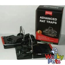 Image of RAT TRAP TWIN PACK: Rentokil Advanced. Easy to Bait & Set. Contains TWO Traps