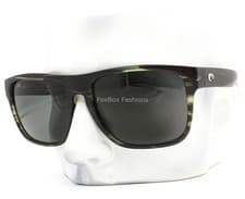 Image of Costa Del Mar Spearo XL Sunglasses Matte Green Havana Polarized Glass with Case