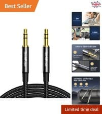 Image of Universal 2M 3.5mm Audio Cable - Braided & Lifetime for Worry-Free Use
