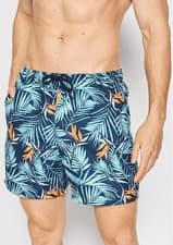 Image of Regatta Loras Swimming Swim Shorts Size 3XL Blue Leaf RRP £30