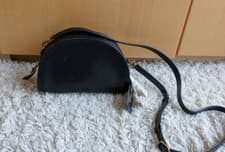 Image of Ralph Lauren Calfskin Bleecker Crossbody Bag Handbag In Black BNWT