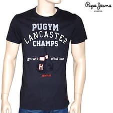 Image of PEPE JEANS London Men's Black T-Shirt
