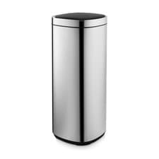 Image of Swan Square Sensor Bin, 50L, Stainless Steel SWKA4515SS