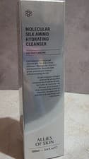 Image of Allies of Skin Molecular Silk Amino Hydrating Cleanser 100ml Exp-12/27 RRP-£38BN