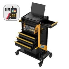 Image of Tool Roller Cabinet Diagnostic Tool Trolley Cart Heavy Duty Garage Workshop 