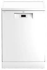 Image of Beko BDFN15420W 60cm Full Size Freestanding Dishwasher, 14 places, 5 Programs