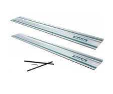 Image of Makita Guide Rail Pack - x2 1.5 Metre Guide Rails & Connector