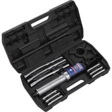 Image of 5 Tonne Triple Leg Hydraulic Gear Puller - Three 2-Position Legs - Heavy Duty