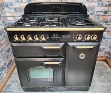Image of Rangemaster Classic 90 Dual Fuel Black - DELIVERY AVAILABLE