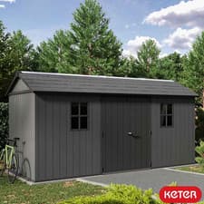 Image of [SALE] Keter Newton plus 15Ft 6" X 7Ft 6" (4.7 X 2.3M) Storage Shed - Side Entry