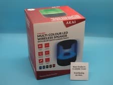 Image of Akai Multi-Colour LED Bluetooth Wireless Speaker