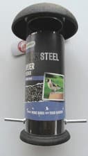 Image of Gardman Black Steel Seed Peanut Nyjer Sunflower Fat Ball Snax Feeder