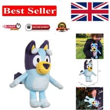 Image of Soft Plush Bluey Toy - 20 cm Tall Cartoon Character for Toddler Imagination