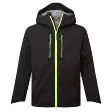 Image of Portwest EV460 EV4 Shell Jacket Waterproof Windproof Breathable Hooded - Black