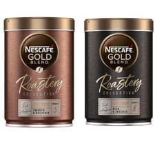 Image of Nescafe Gold Blend Roastery Collection DARK & LIGHT Roast Premium Coffee 2 x 95g