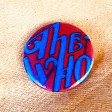 Image of The Who Repro 25mm Pin Badge Mod Quadrophenia Who’s Next A Quick One 60s 70s