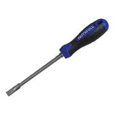 Image of Faithfull Flexi Drive Hose Clip Driver 7mm Hex