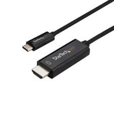 Image of StarTech.com 6ft (2m) USB C to HDMI Cable - 4K 60Hz USB Type C to HDMI 2.0 Vi...