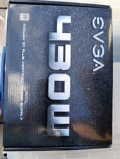 Image of EVGA 430W 80 Plus Certified Power Supply Black Brand New Sealed