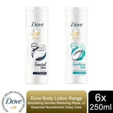 Image of 6 Pack Dove Nourishing Secrets Ritual, Deep Care Body Lotion, 250ml