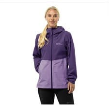 Image of Women’s Jack Wolfskin Ultraviolet Lightweight Coat Size Small BRAND NEW WITH TAG