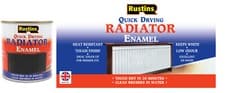 Image of Radiator Enamel Paint Fade Resistant Non-Yellowing Gloss/Satin White/Black/Grey