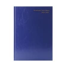 Image of 2025-2026 A5 Day Per Page Blue Academic Diary