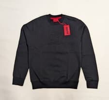 Image of Men's Hugo Embossed Sweatshirt Long Sleeve Crew neck