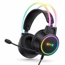 Image of Wired Gaming Headset Multi Platform Stereo Headphones Mic PC PS4 Xbox Gamer